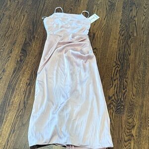 Elegant Pink Junior Bridesmaid Dress